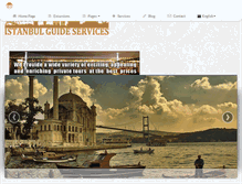 Tablet Screenshot of istanbulguideservices.com